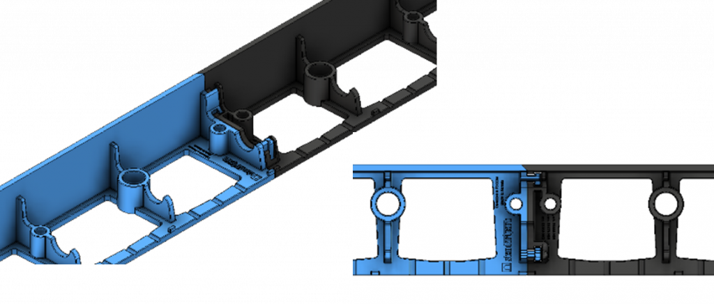 Бордюр ландшафтный пластиковый SP Б-100.06.08-ПП 82478 черный, высота 60 мм,1 м, Стандартпарк